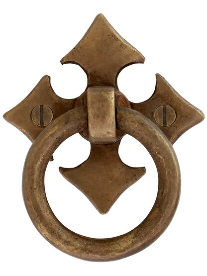 Gothic Bronze Ring Pull.